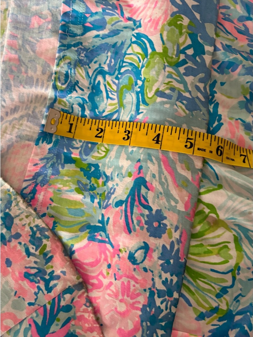 Lilly Pulitzer Strappy Back Multi Ocean Print Maxi Dress | Medium - Picture 4 of 6